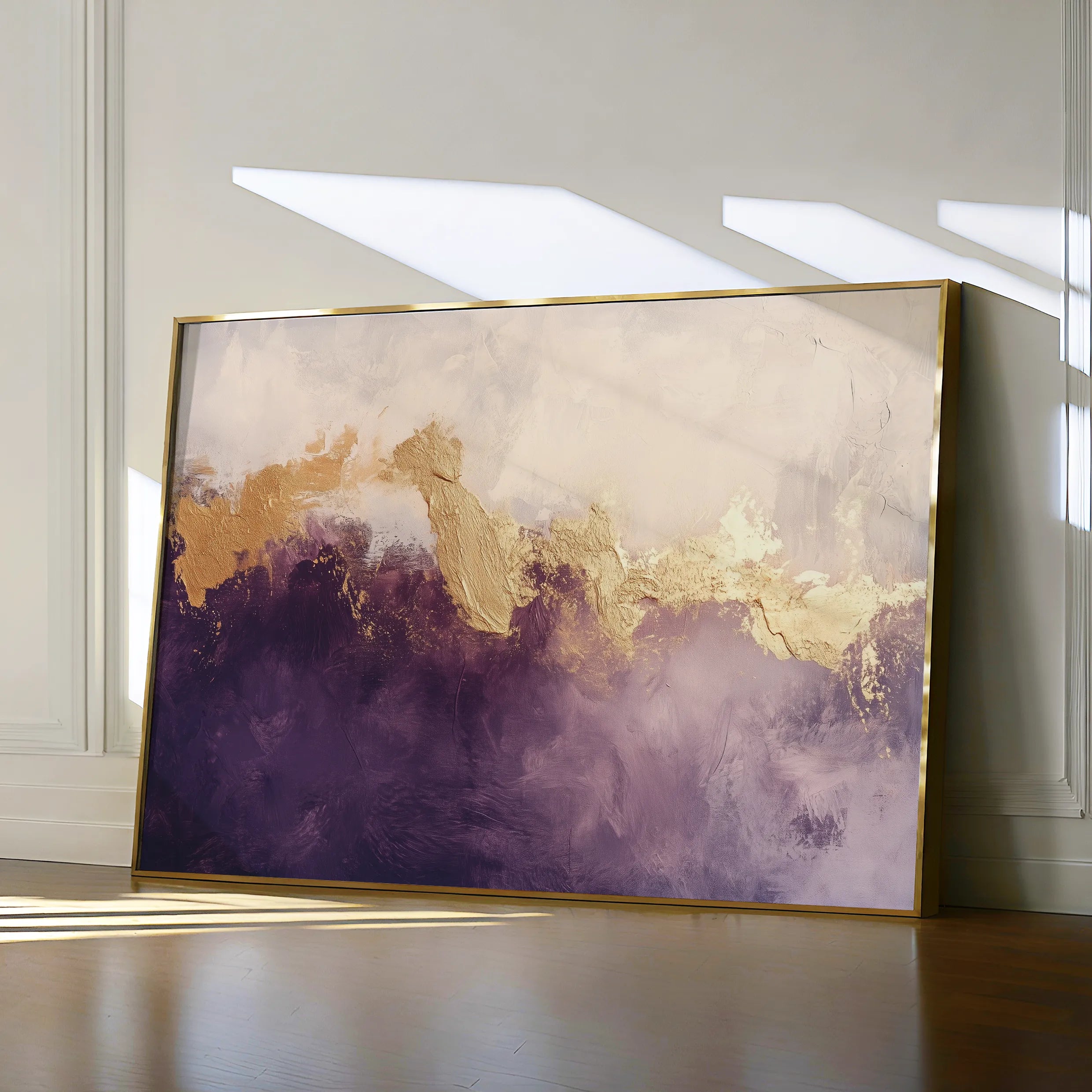 Abstract 408 Canvas Art 60 x 40 cm / Black