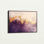 Abstract 408 Canvas Art 60 x 40 cm / Black