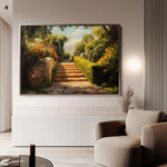 Landscape 408 Canvas Art 60 x 40 cm / Black