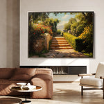 Landscape 408 Canvas Art 60 x 40 cm / Black