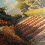 Landscape 408 Canvas Art 60 x 40 cm / Black