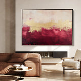Abstract 409 Canvas Art 60 x 40 cm / Black