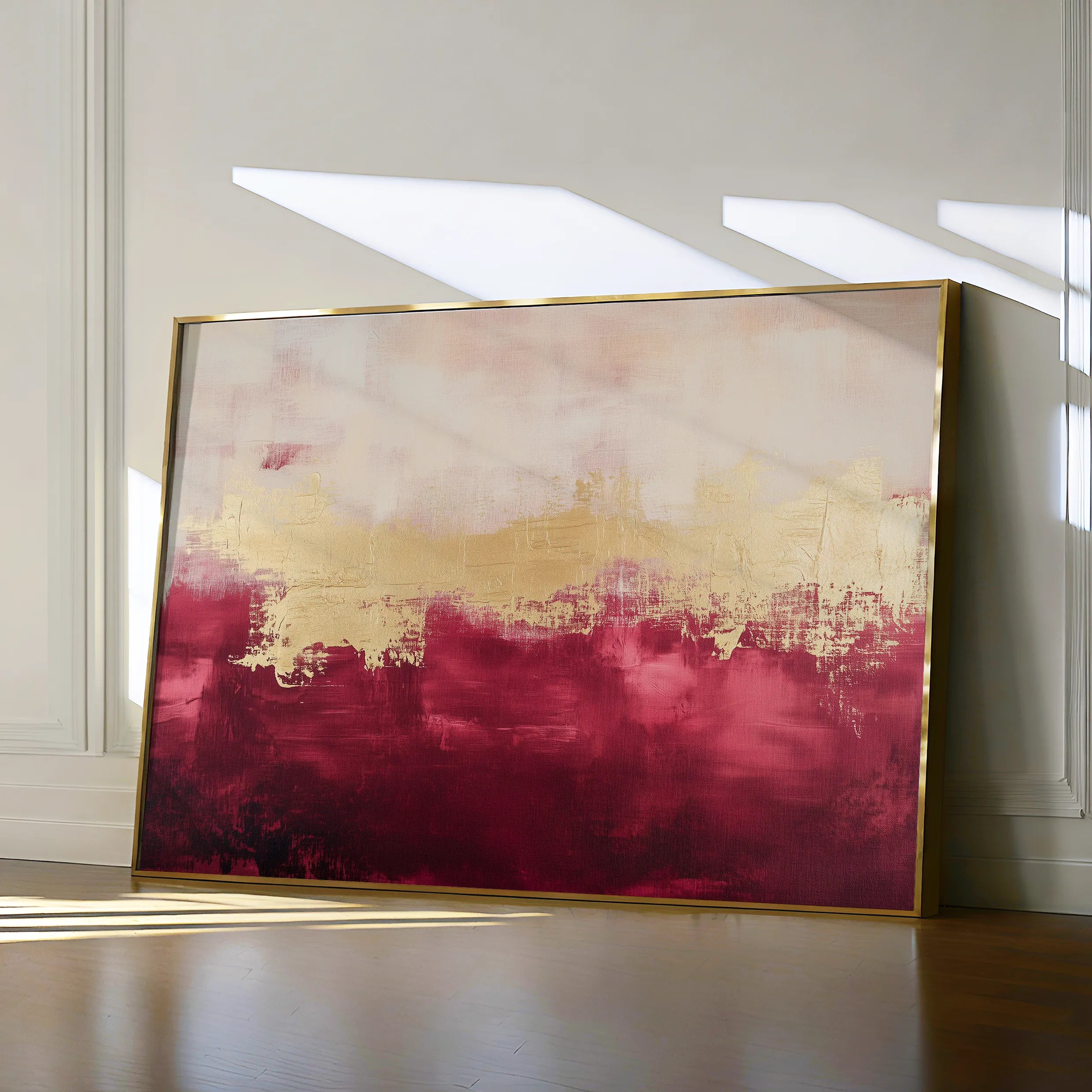 Abstract 409 Canvas Art 60 x 40 cm / Black