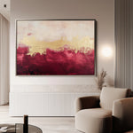 Abstract 409 Canvas Art 60 x 40 cm / Black