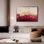 Abstract 409 Canvas Art 60 x 40 cm / Black