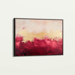 Abstract 409 Canvas Art 60 x 40 cm / Black