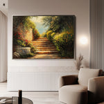 Landscape 409 Canvas Art 60 x 40 cm / Black