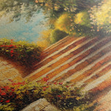 Landscape 409 Canvas Art 60 x 40 cm / Black