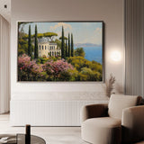 Landscape 410 Canvas Art 60 x 40 cm / Black