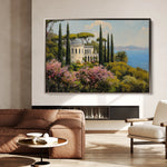 Landscape 410 Canvas Art 60 x 40 cm / Black