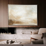 Abstract 412 Canvas Art 60 x 40 cm / Black