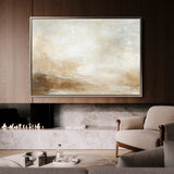 Abstract 412 Canvas Art 60 x 40 cm / Black