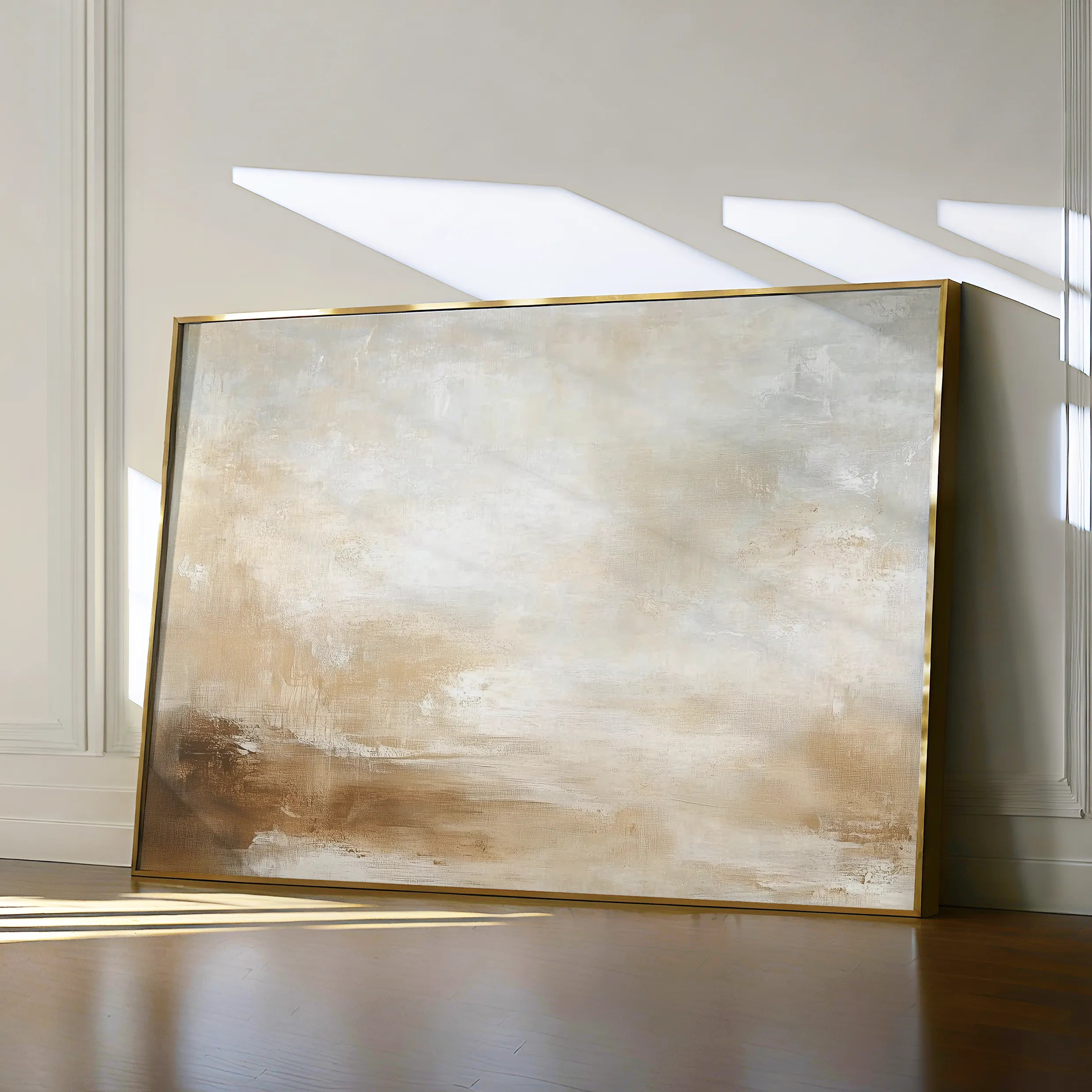 Abstract 412 Canvas Art 60 x 40 cm / Black