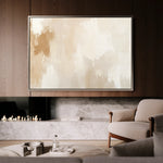 Abstract 413 Canvas Art 60 x 40 cm / Black
