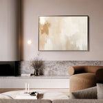 Abstract 413 Canvas Art 60 x 40 cm / Black