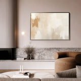 Abstract 413 Canvas Art 60 x 40 cm / Black