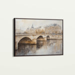 Landscape 414 Canvas Art 60 x 40 cm / Black