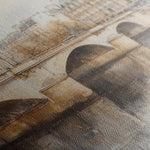 Landscape 414 Canvas Art 60 x 40 cm / Black