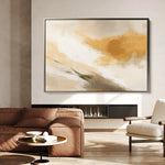 Abstract 416 Canvas Art 60 x 40 cm / Black