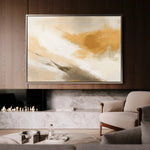 Abstract 416 Canvas Art 60 x 40 cm / Black
