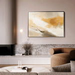 Abstract 416 Canvas Art 60 x 40 cm / Black
