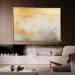 Abstract 417 Canvas Art 60 x 40 cm / Black