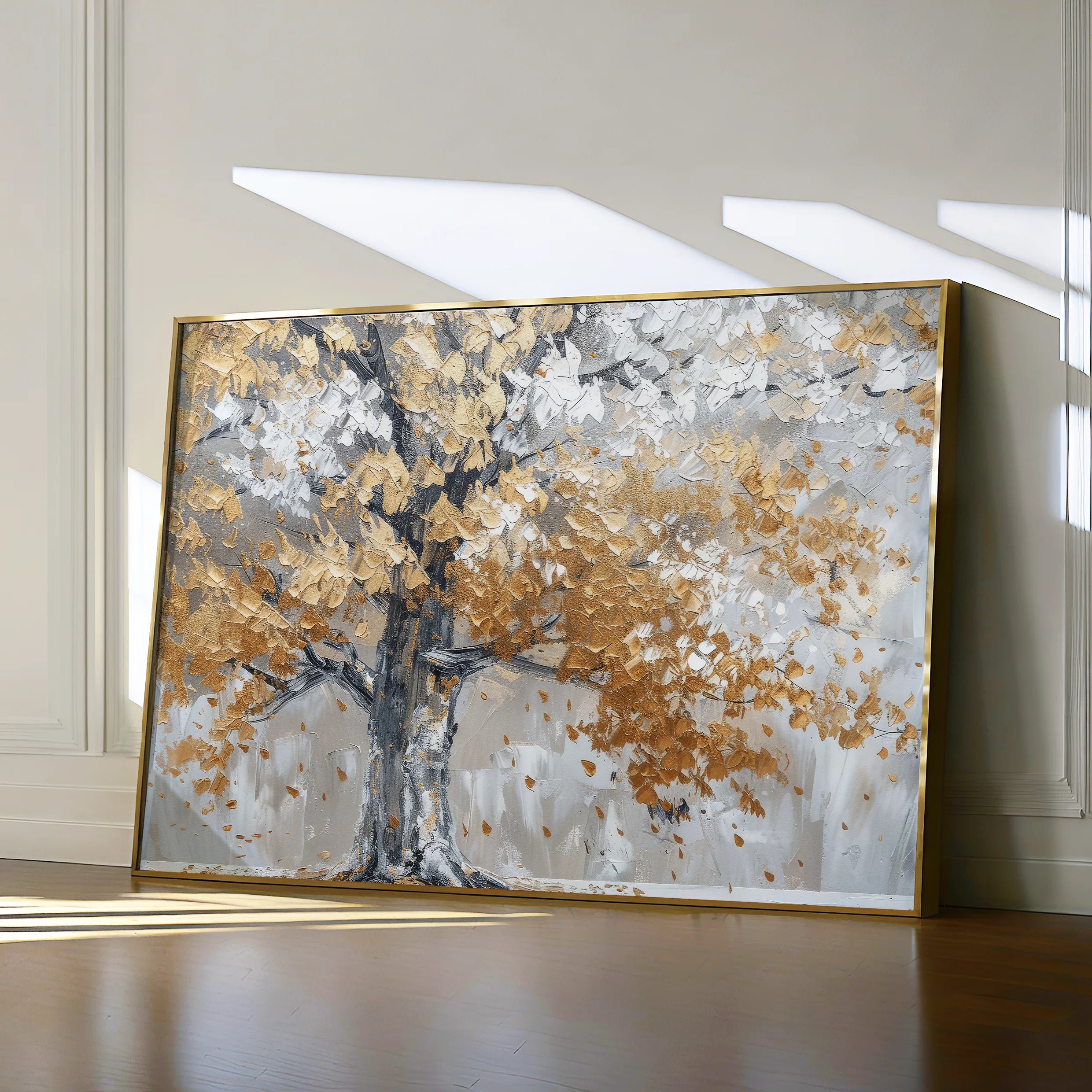 Floral 417 Canvas Art 60 x 40 cm / Black