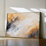 Abstract 419 Canvas Art 60 x 40 cm / Black
