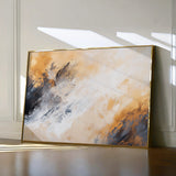 Abstract 419 Canvas Art 60 x 40 cm / Black