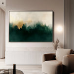 Abstract 420 Canvas Art 60 x 40 cm / Black