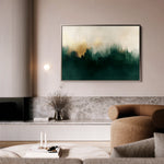 Abstract 420 Canvas Art 60 x 40 cm / Black