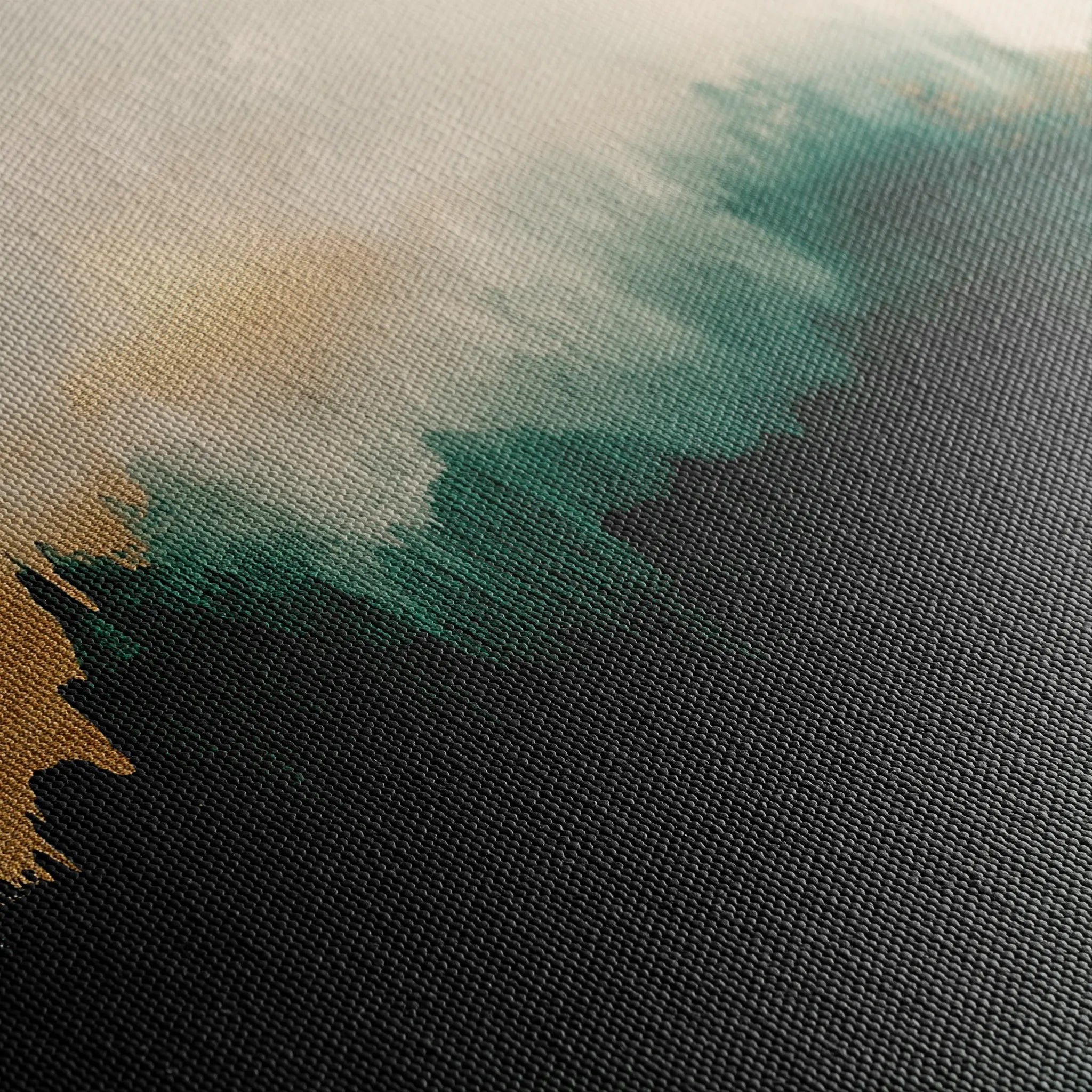 Abstract 420 Canvas Art 60 x 40 cm / Black