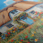 Landscape 420 Canvas Art 60 x 60 cm / Black