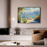 Landscape 421 Canvas Art 60 x 40 cm / Black