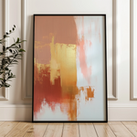 Abstract 423 Canvas Art 60 x 40 cm / Black
