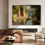 Landscape 423 Canvas Art 60 x 40 cm / Black
