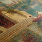 Landscape 423 Canvas Art 60 x 40 cm / Black