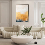 Abstract 425 Canvas Art 60 x 40 cm / Black