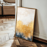 Abstract 425 Canvas Art 60 x 40 cm / Black