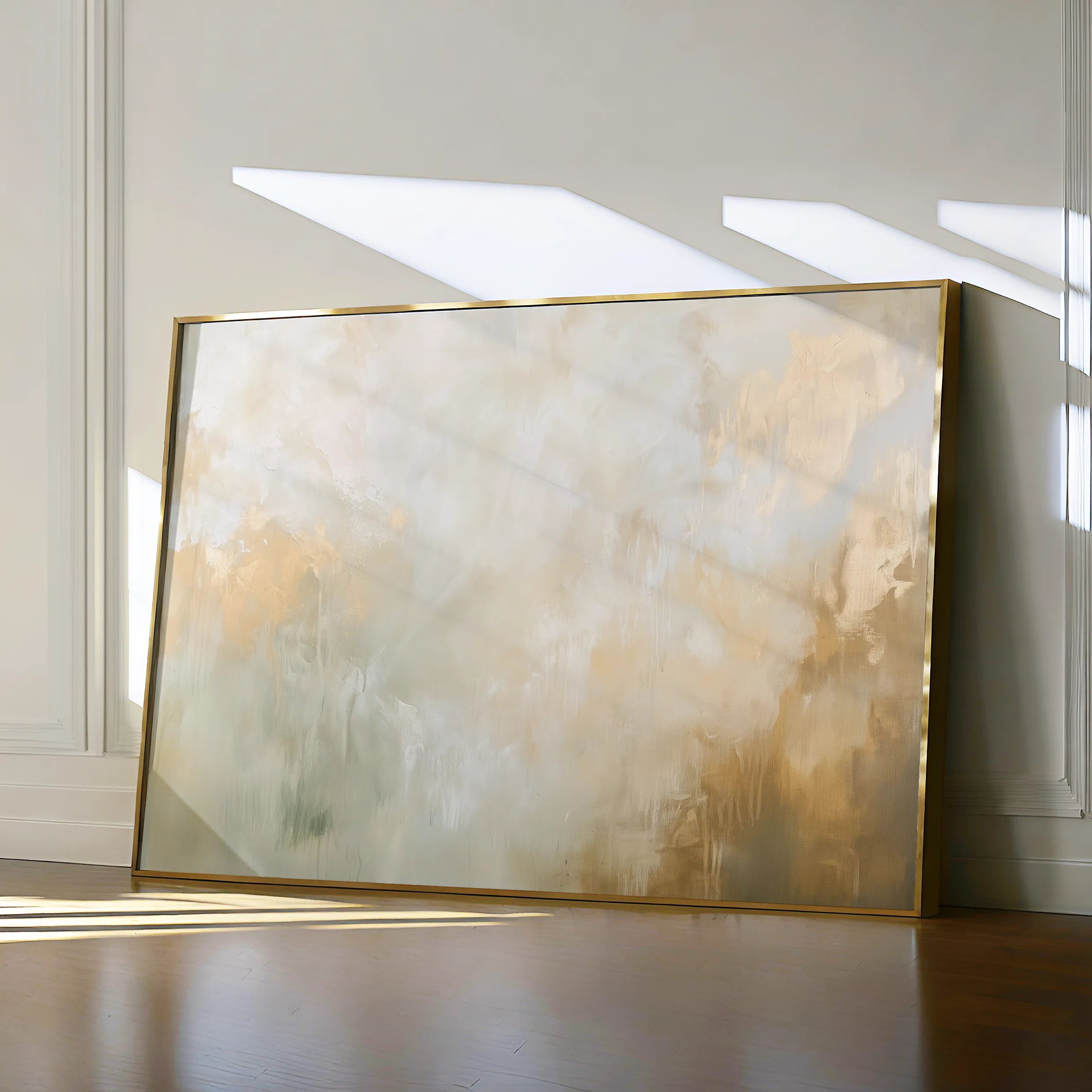 Abstract 426 Canvas Art 60 x 40 cm / Black