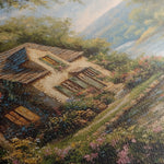 Landscape 426 Canvas Art 60 x 60 cm / Black