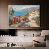 Landscape 427 Canvas Art 60 x 40 cm / Black