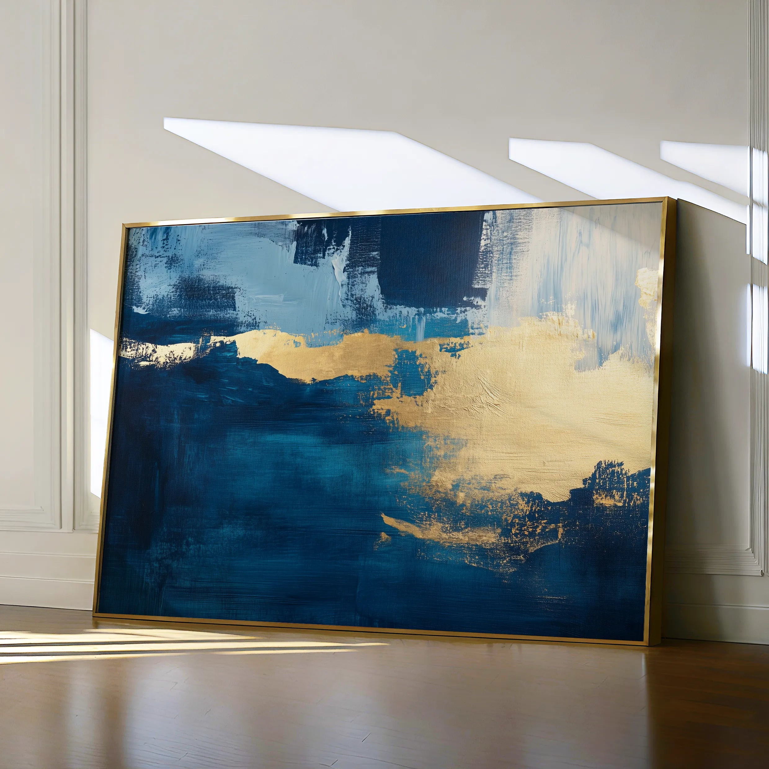 Abstract 428 Canvas Art 60 x 40 cm / Black