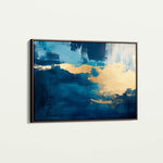 Abstract 428 Canvas Art 60 x 40 cm / Black