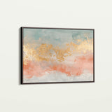 Abstract 429 Canvas Art 60 x 40 cm / Black