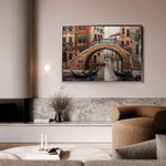 Landscape 429 Canvas Art 60 x 40 cm / Black