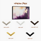 Abstract 430 Canvas Art 60 x 40 cm / Black