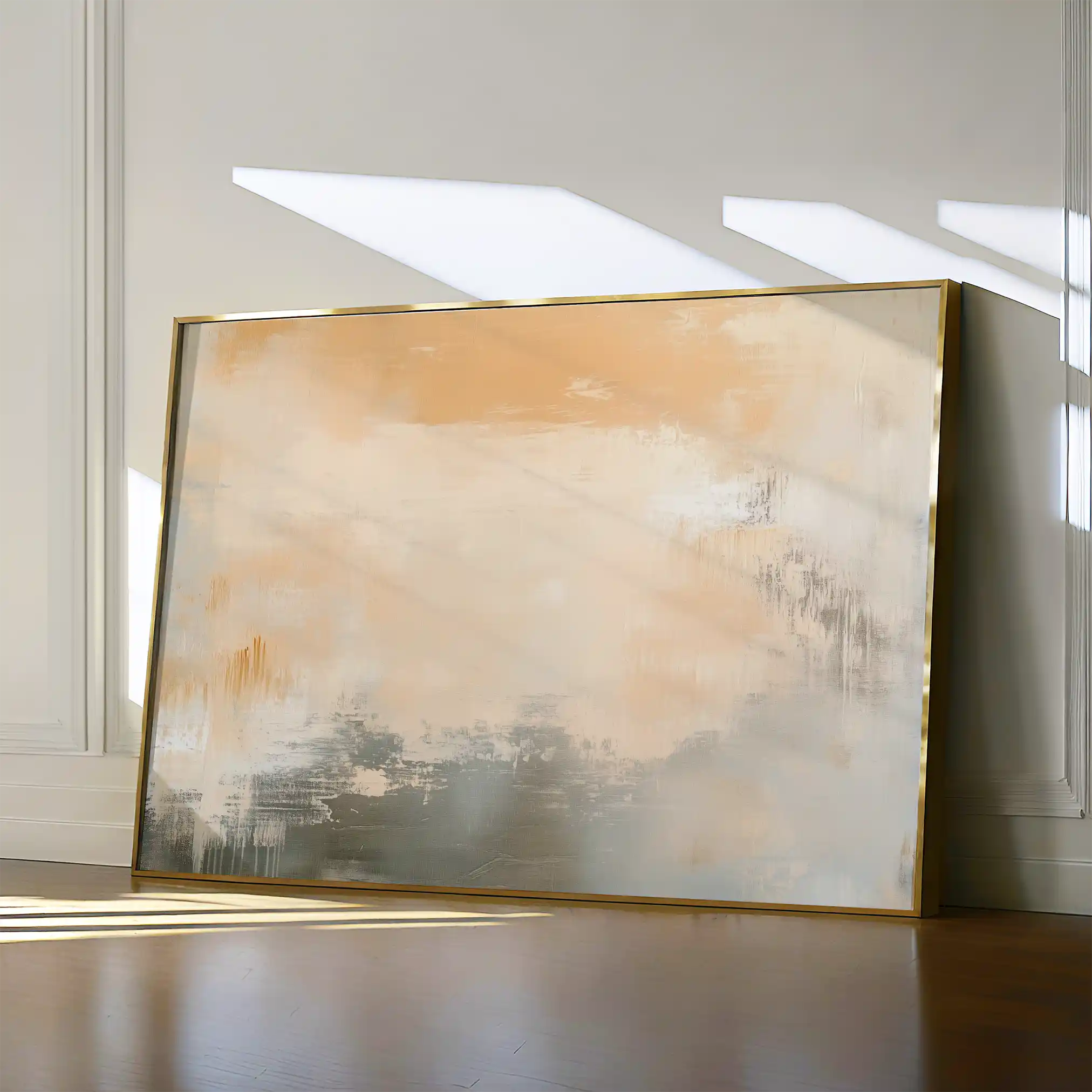 Abstract 431 Canvas Art 60 x 40 cm / Black