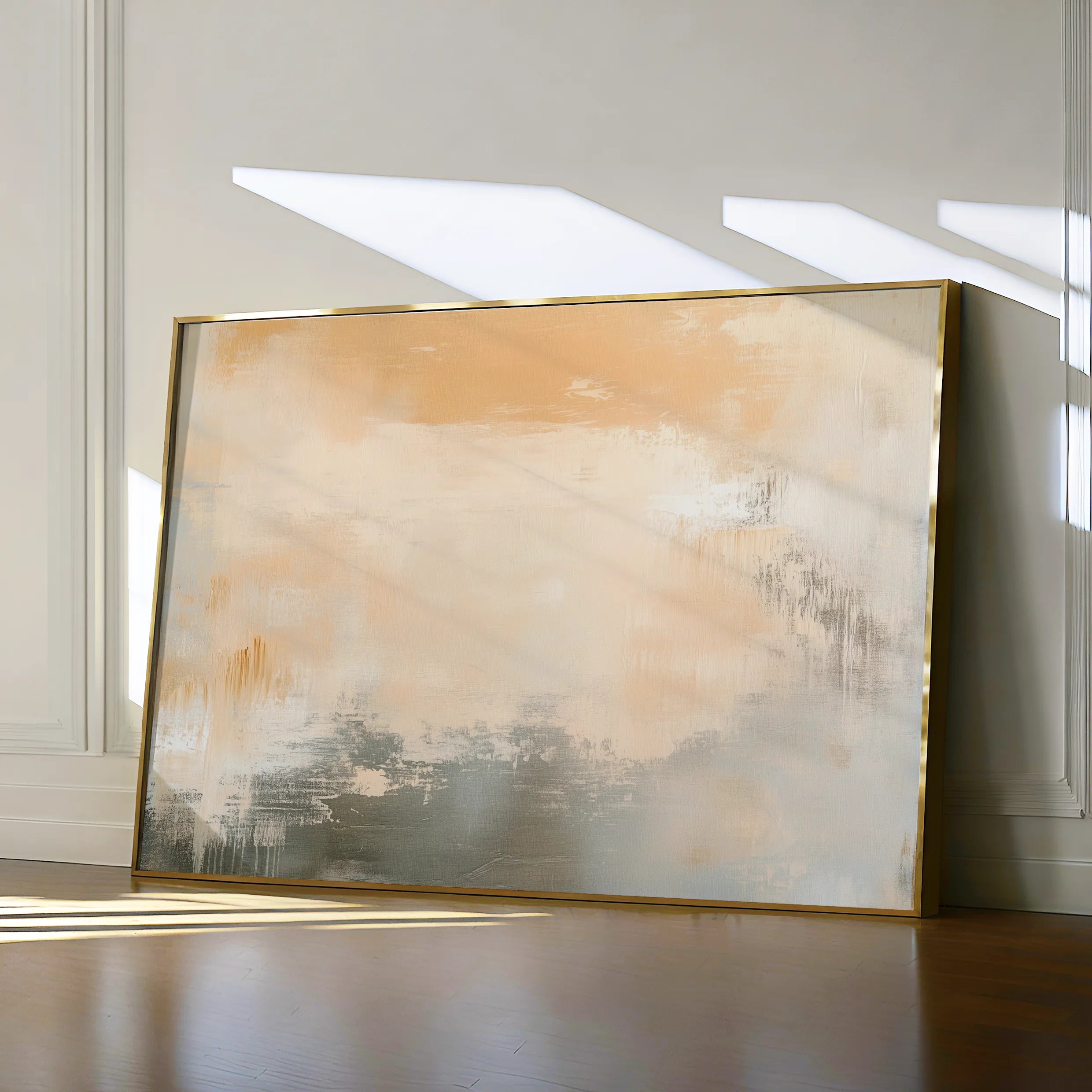 Abstract 431 Canvas Art 60 x 40 cm / Black