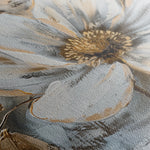 Floral 431 Canvas Art 60 x 40 cm / Black